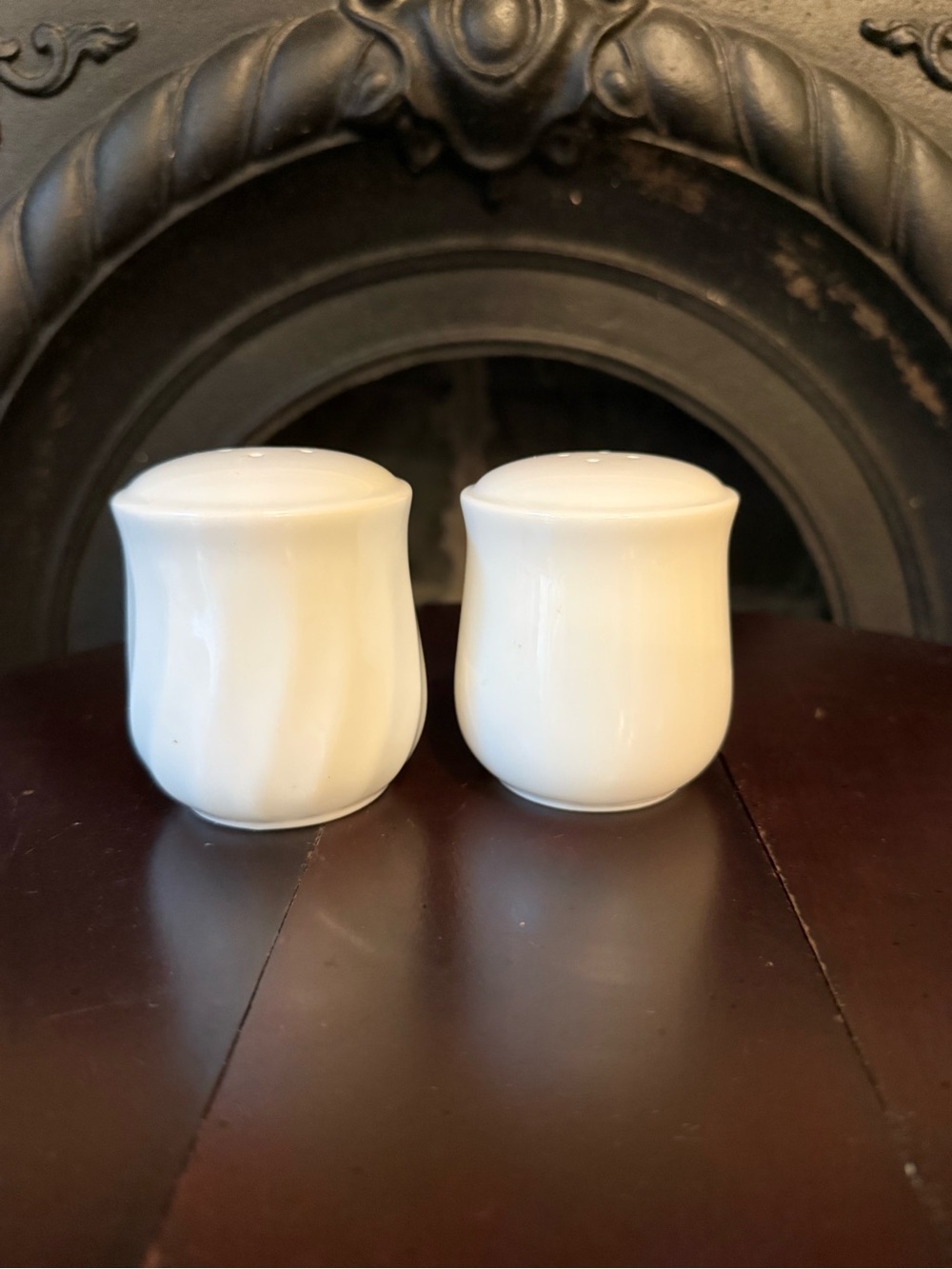 White Corelle Salt and Pepper Shakers - Classic Home Accents READ